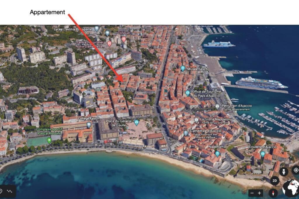 Appartement Plein De Charme - Ajaccio Hyper Centre 外观 照片